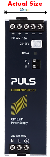 PULS CP10 Power Supply Actual Size